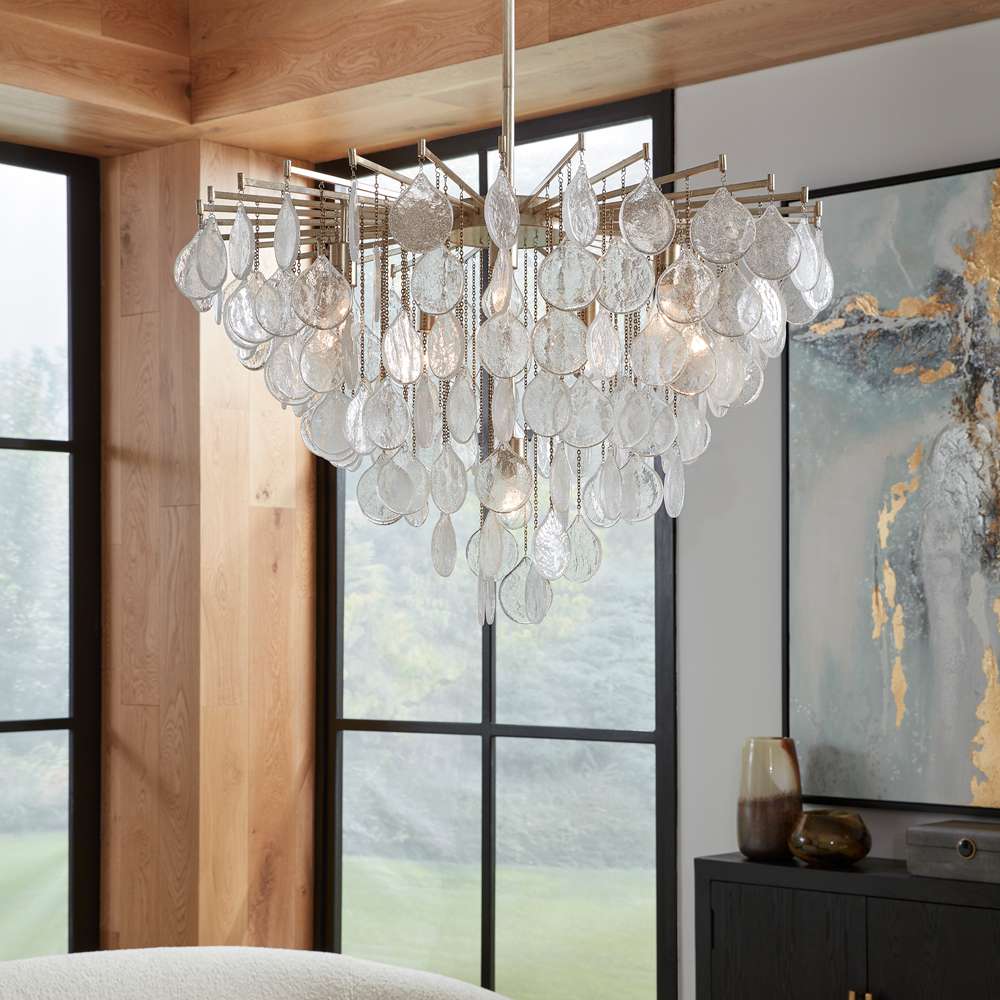 Uttermost - Goccia 6 Light Tear Drop Glass Pendant - 21544 veiw 4
