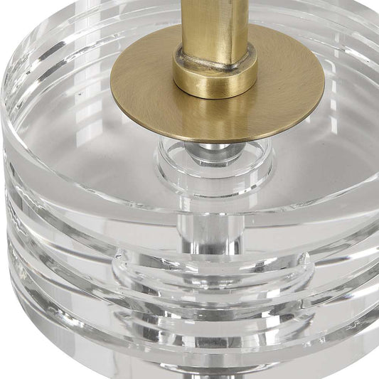 Uttermost - Groove Crystal Drink Table - 22908 veiw 2