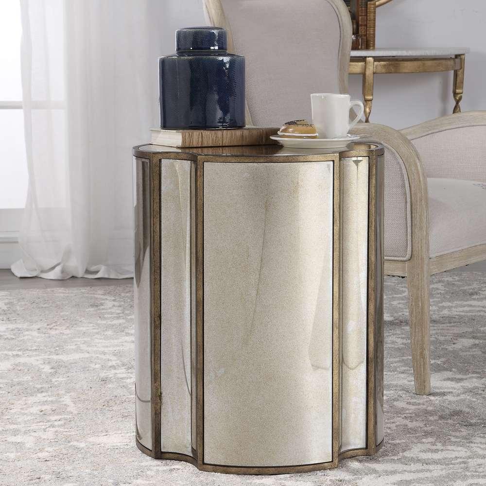 Uttermost - Harlow Mirrored Accent Table - 24888 veiw 4