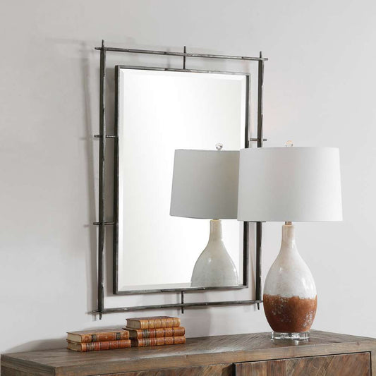 Uttermost - Ironworks Industrial Mirror - 09674 veiw 2