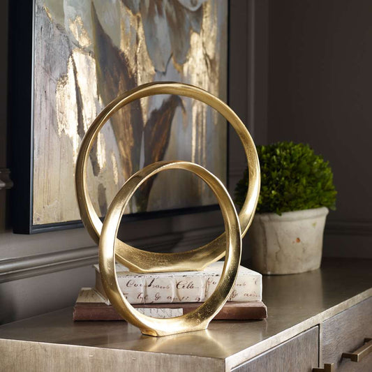 Uttermost - Jimena Gold Ring Sculptures Set/2 - 18961 veiw 2
