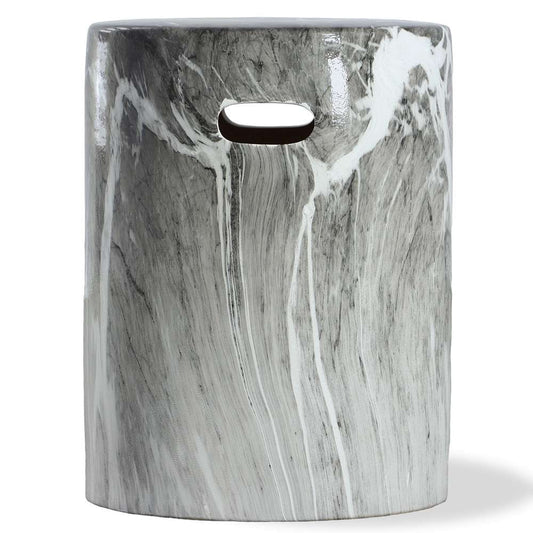 Uttermost - Marvel Marbled Garden Stool - 22896 veiw 2