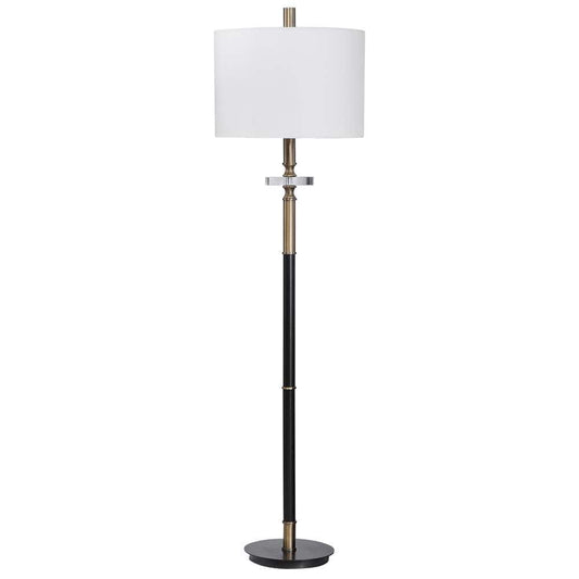Uttermost - Maud Aged Black Floor Lamp - 28196-1 veiw 2