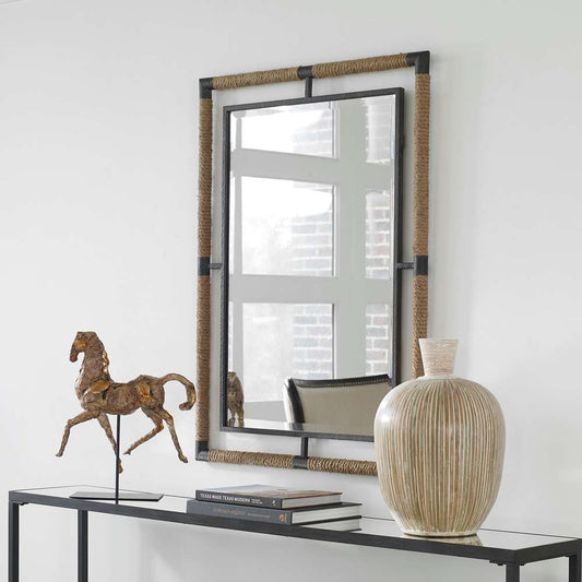 Uttermost - Melville Iron & Rope Mirror - 09769 veiw 2