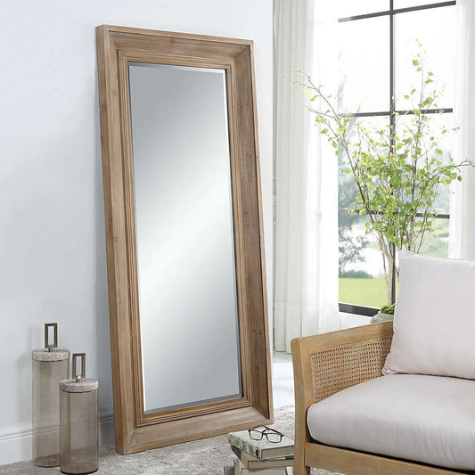 Uttermost - Missoula Large Natural Wood Mirror - 09913 veiw 2