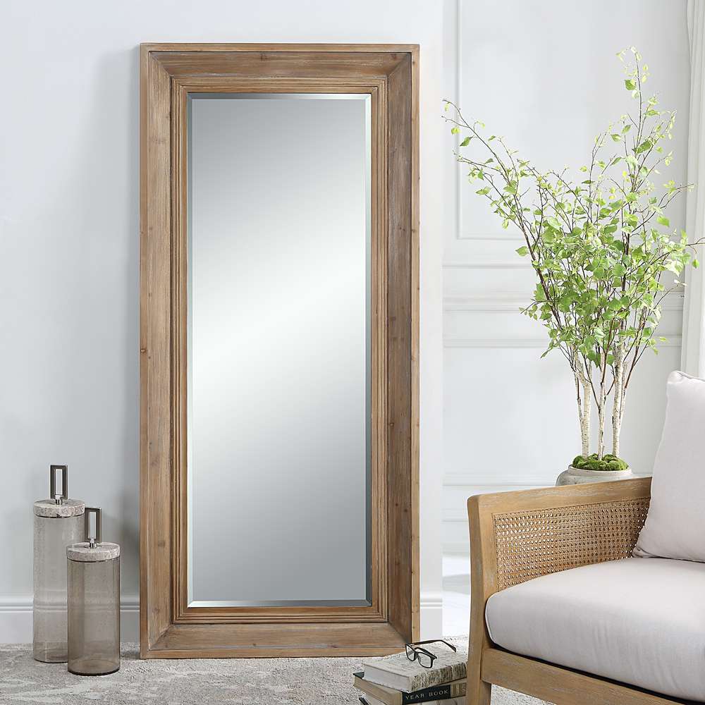 Uttermost - Missoula Large Natural Wood Mirror - 09913 veiw 4
