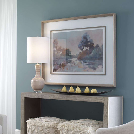 Uttermost - Morning Lake Watercolor Framed Print - 41418 veiw 2