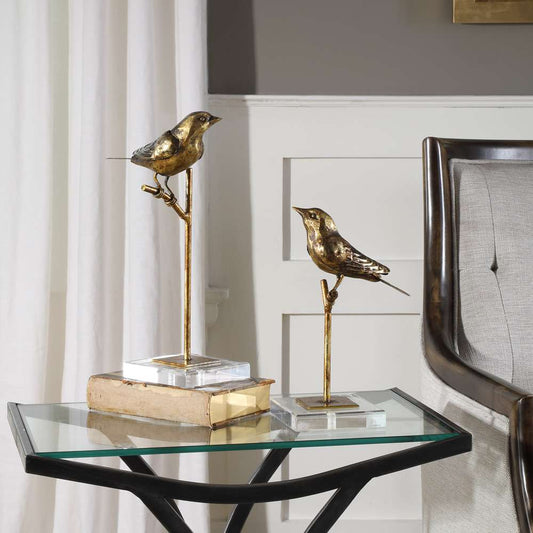 Uttermost - Passerines Bird Sculptures (Set of 2) - 18898 veiw 2