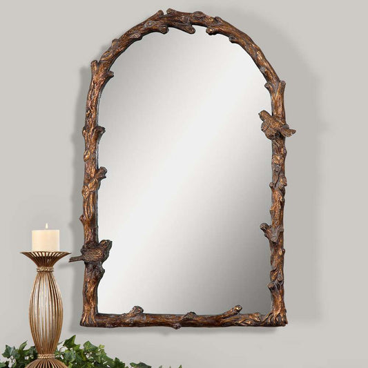 Uttermost - Paza Antique Gold Arch Mirror - 13774 veiw 2