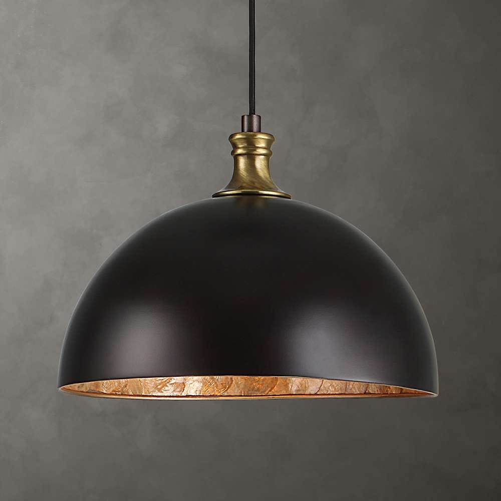 Uttermost - Placuna 1 Light Bronze Pendant - 22028 veiw 4