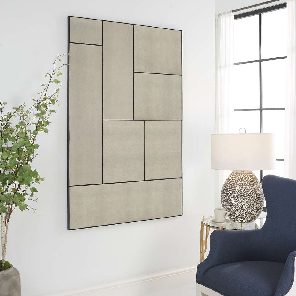 Uttermost - Puzzle Piece Oversized Mirror - 09898 veiw 4