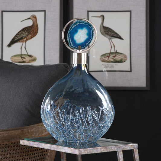 Uttermost - Rae Sky Blue Vase - 20930 veiw 2