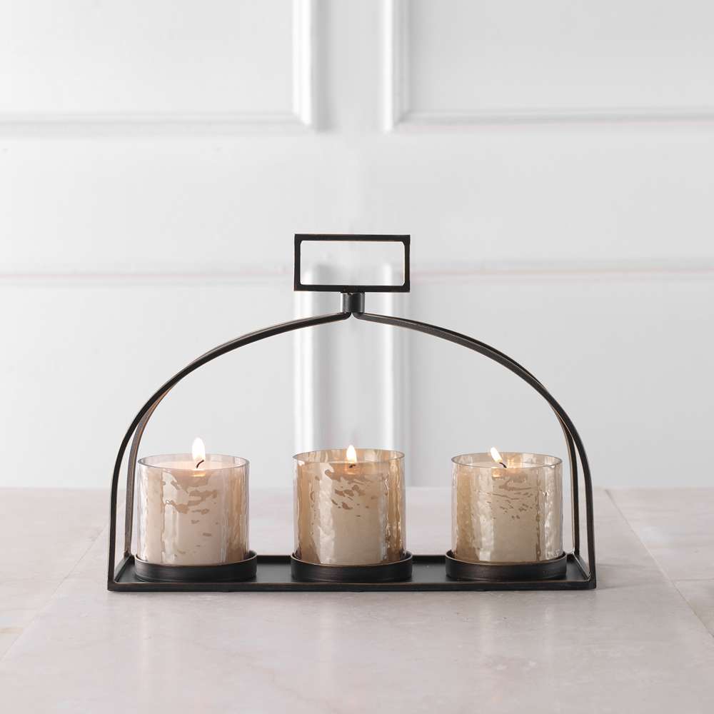 Uttermost - Riad Triple Candleholder - 18040 veiw 4