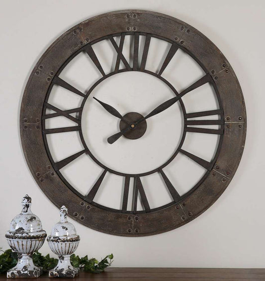 Uttermost - Ronan Wall Clock - 06085 veiw 2