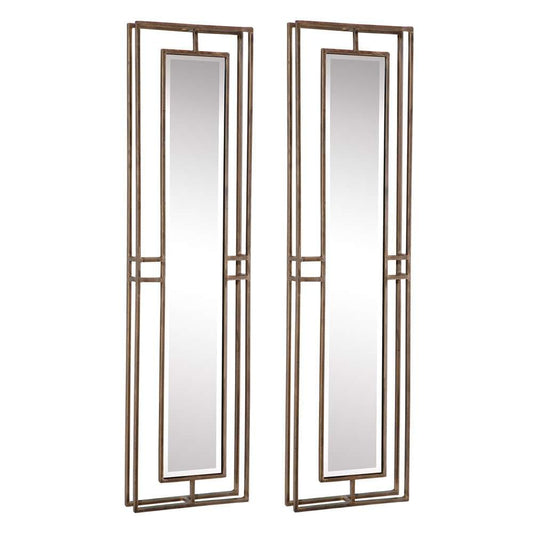 Uttermost - Rutledge Gold Mirrors (Set of 2) - 07082 veiw 2
