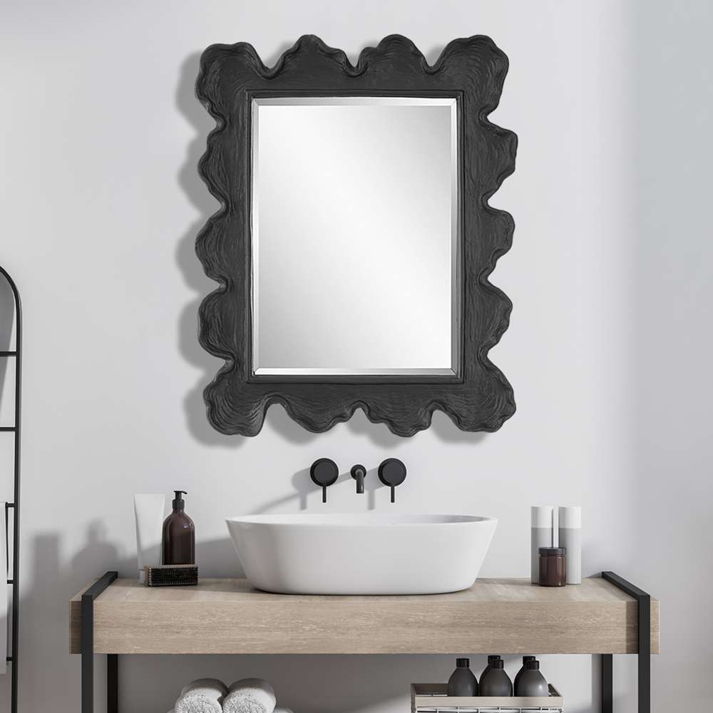 Uttermost - Sea Coral Black Mirror - 09775 veiw 4