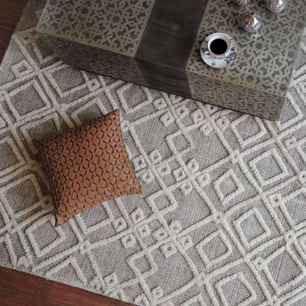 Uttermost - Sieano Gray-Ivory 8 X 10 Rug - 73070-8 veiw 3