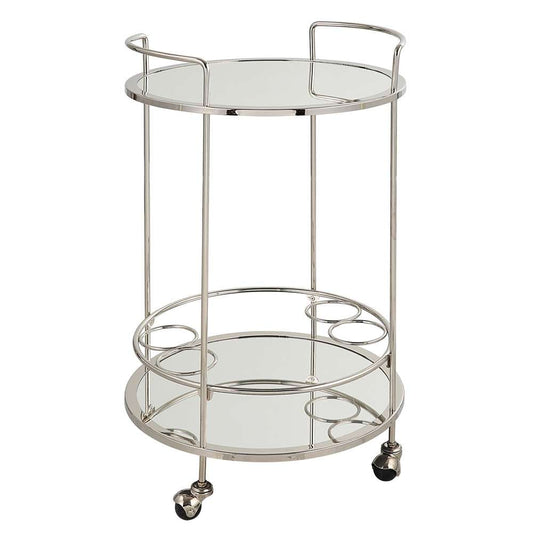 Uttermost - Spritz Chrome Bar Cart - 22895 veiw 2