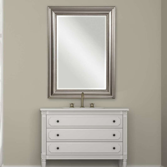 Uttermost - Stuart Silver Beaded Mirror - 12005-B veiw 2