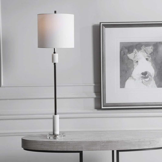 Uttermost - Sussex Nickel Buffet Lamp - 29793-1 veiw 2