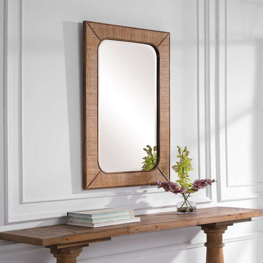 Uttermost - Tahiti Rattan Mirror - 09687 veiw 2