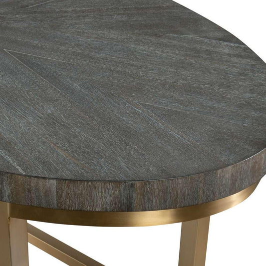 Uttermost - Taja Walnut Oval Desk - 25198 veiw 2