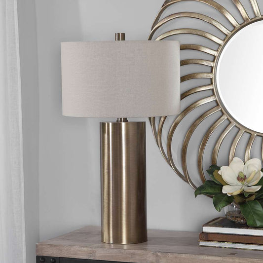 Uttermost - Taria Brushed Brass Table Lamp - 26384-1 veiw 2
