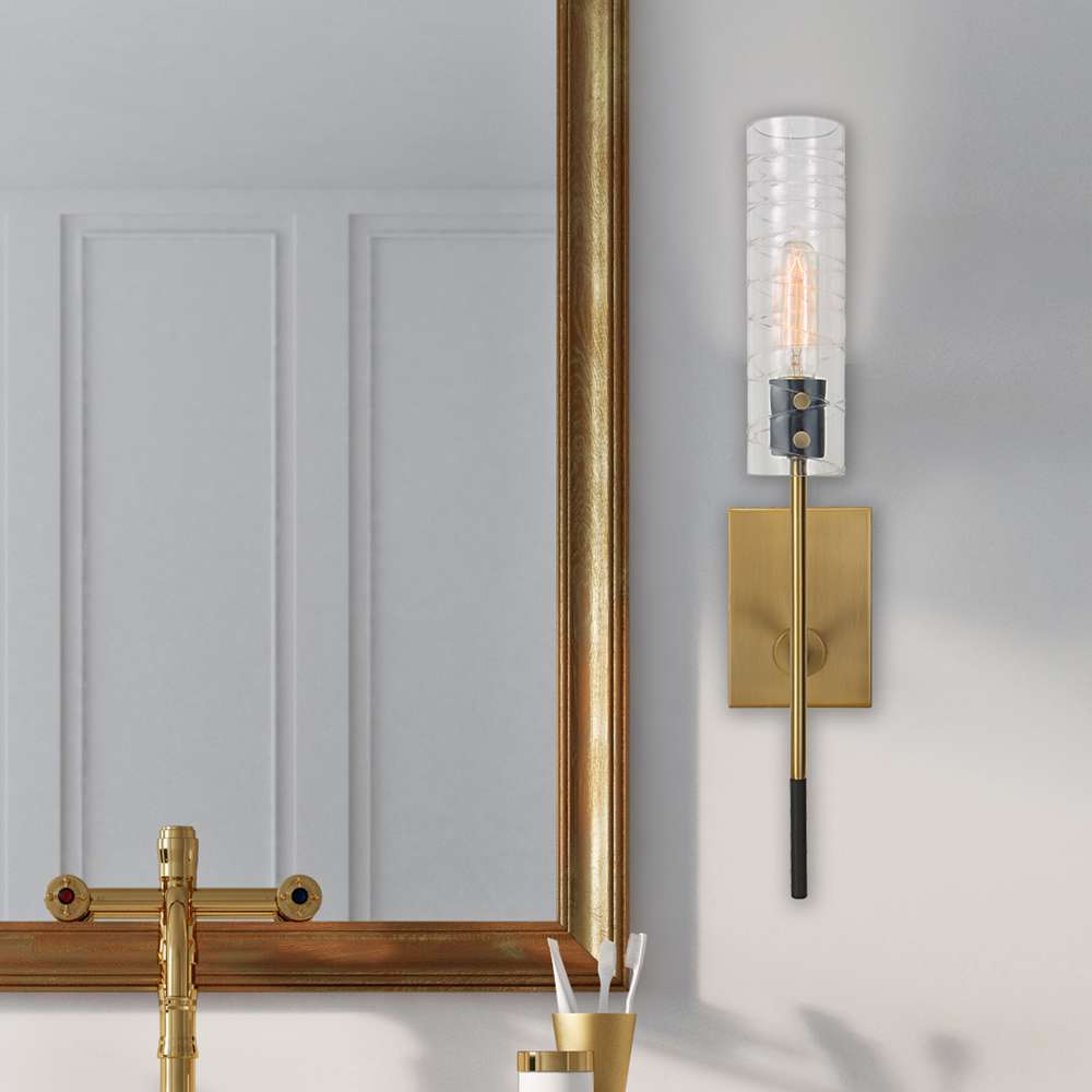 Uttermost - Telesto 1 Light Brass Sconce - 22553 veiw 4