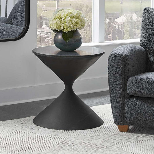 Uttermost - Times Up Hourglass Shaped Side Table - 22888 veiw 2
