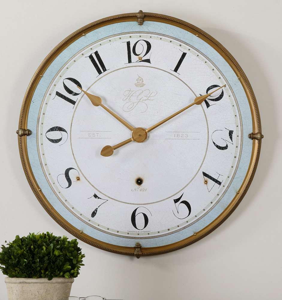 Uttermost - Torriana Wall Clock - 06091 veiw 2