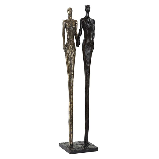 Uttermost - Twos Company Cast Iron Sculpture - 18008 veiw 2