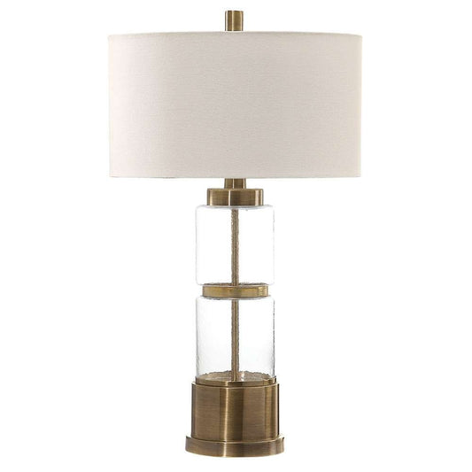 Uttermost - Vaiga Glass Column Lamp - 27830-1 veiw 2