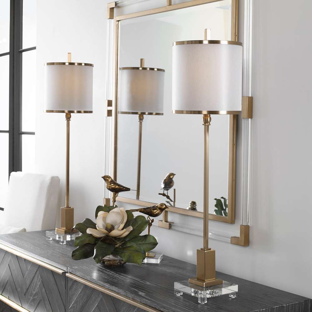 Uttermost - Villena Brass Buffet Lamp - 29940-1 veiw 3