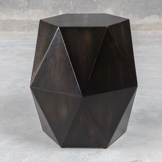 Uttermost - Volker Black Geometric Accent Table - 25272 veiw 2
