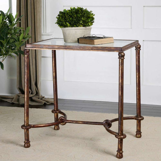 Uttermost - Warring Iron End Table - 24334 veiw 2