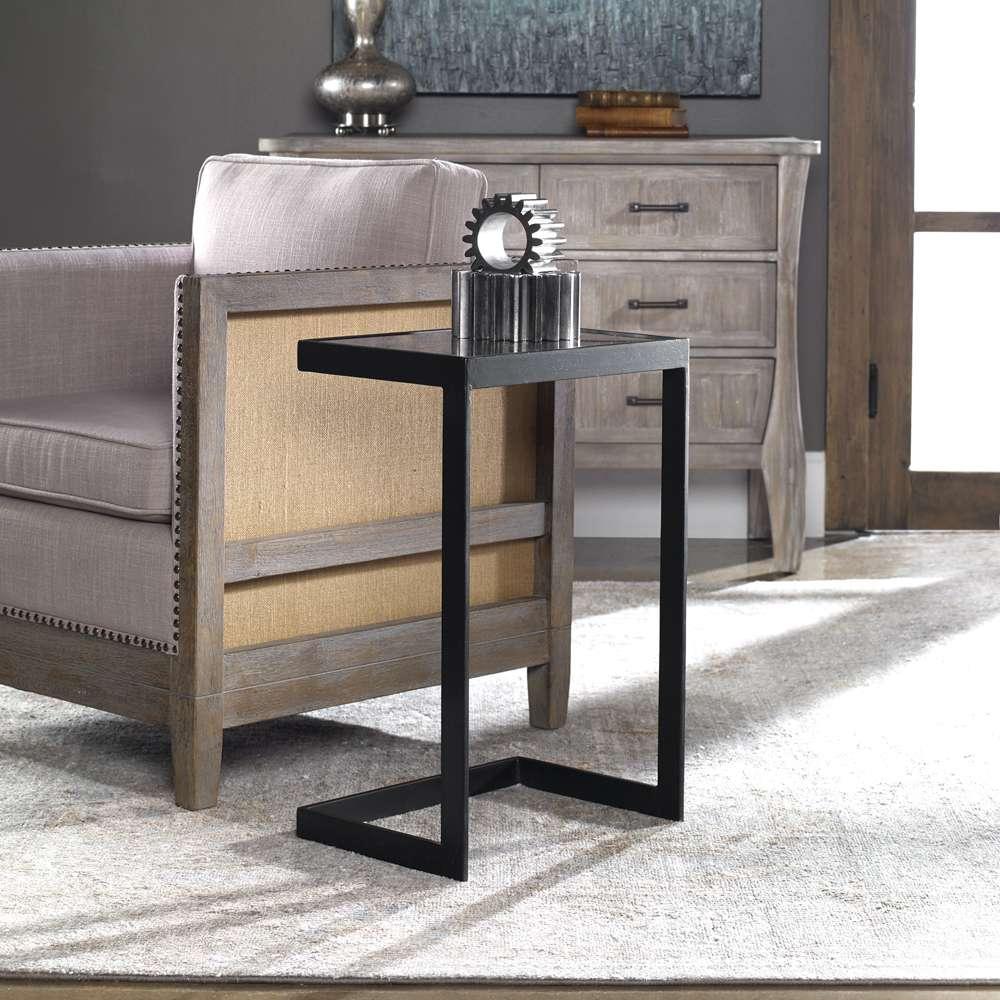Uttermost - Windell Cantilever Accent Table - 25041 veiw 4