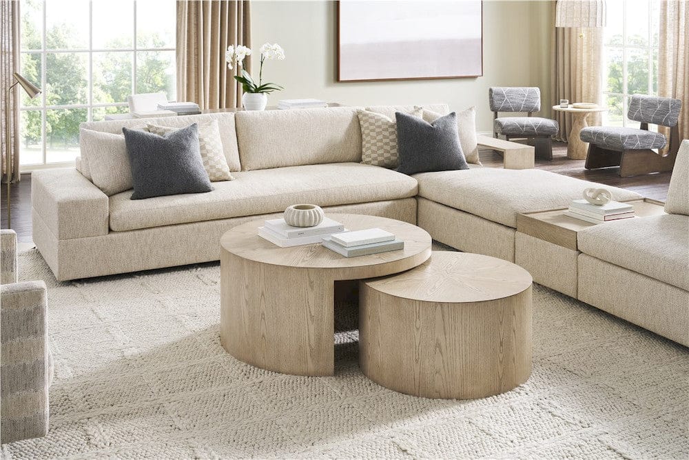 Vanguard Furniture - Creston - Cocktail Table - Linen - P579C1-LN view 4