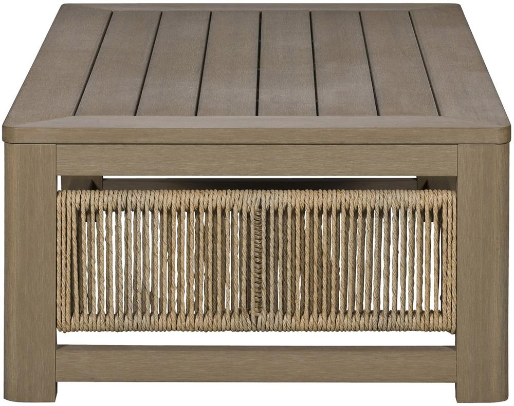 Vanguard Furniture - Drift Outdoor Cocktail Table - O294CR veiw 3