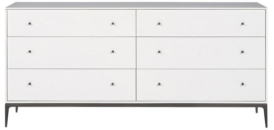 Vanguard Furniture - Essence Dresser - Pure White with Bronze - 7035D-PE veiw 2