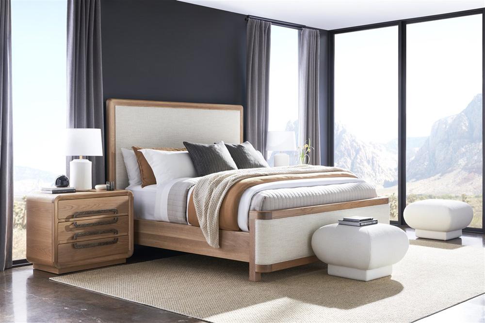 Vanguard Furniture - Form King Bed - Kenworth Pearl/ Wheat - TV680K-HF veiw 6
