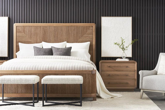 Vanguard Furniture - Form King Bed - Wheat - P680K-AT veiw 2