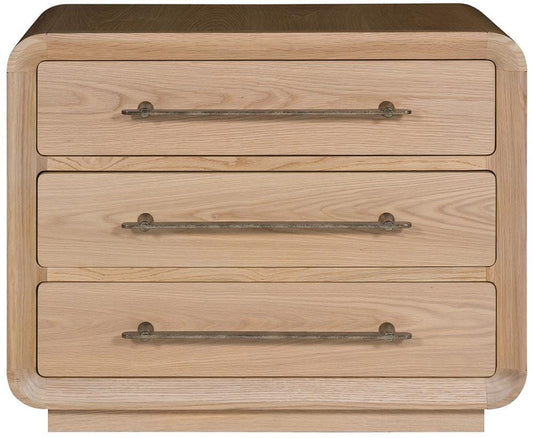 Vanguard Furniture - Form Three Drawer Nightstand - Wheat - P680N1-AT view 2