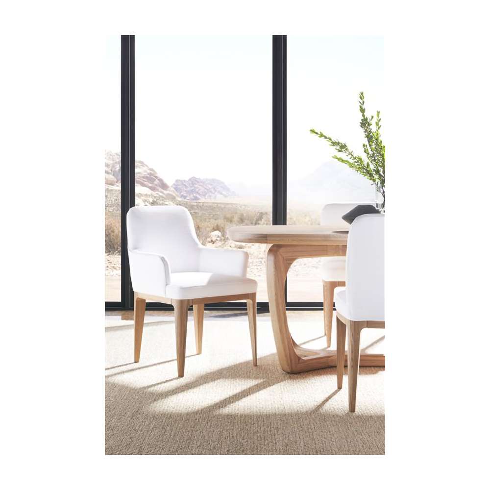 Vanguard Furniture - Form Trestle Dining Table - P680T1-AT veiw 3