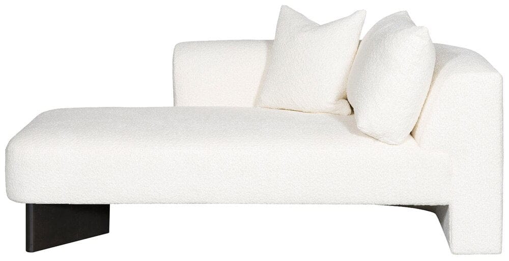 Vanguard Furniture - Lola Stocked Left Arm Chaise - Itilia Ivory - T1V166-LAH veiw 4