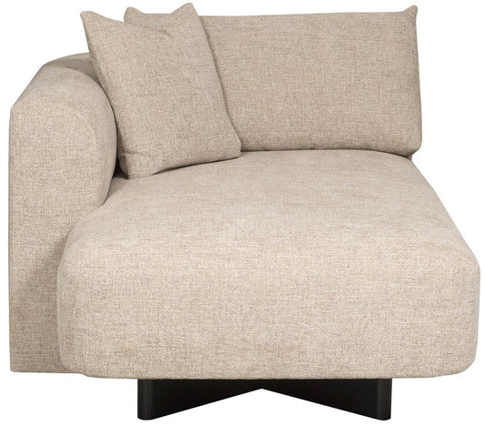 Vanguard Furniture - Lola Stocked Left Arm Chaise - Jasper Pebble - T2V166-LAH veiw 2