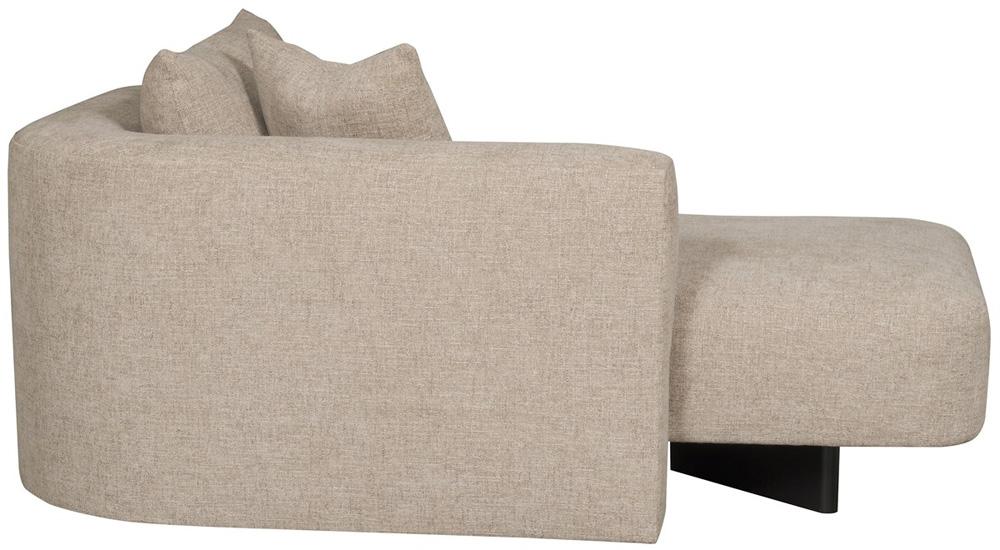 Vanguard Furniture - Lola Stocked Left Arm Chaise - Jasper Pebble - T2V166-LAH veiw 4