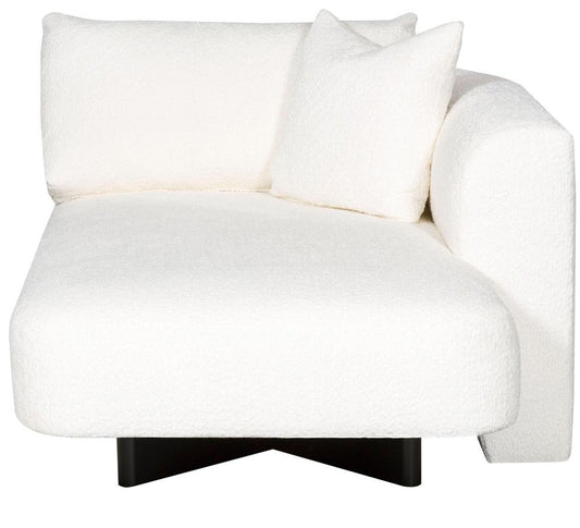 Vanguard Furniture - Lola Stocked Right Arm Chaise - Itilia Ivory - T1V166-RAH veiw 2