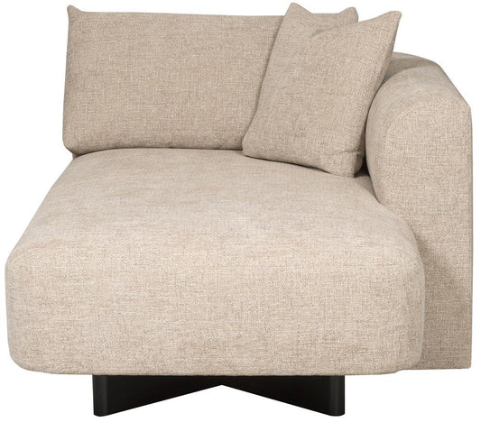 Vanguard Furniture - Lola Stocked Right Arm Chaise - Jasper Pebble - T2V166-RAH view 2