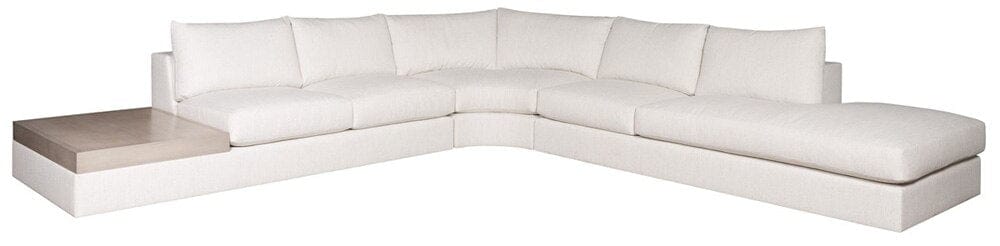 Vanguard Furniture - Lucy Stocked Right Lounge - Kizzie Natural - T6V163RG veiw 2