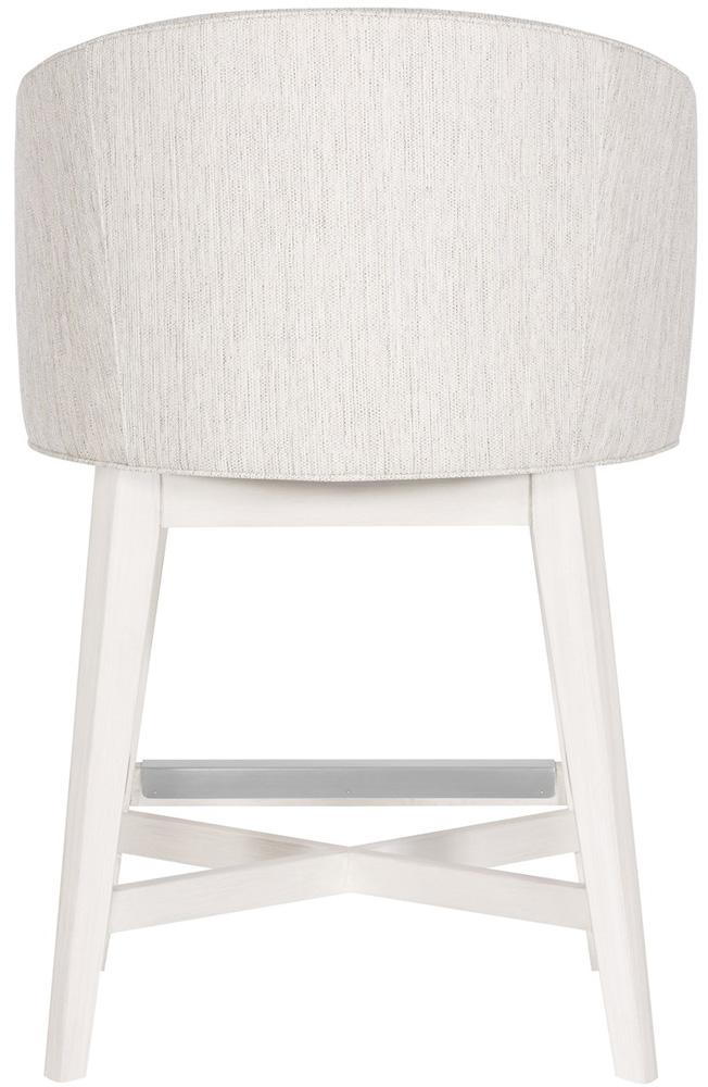 Vanguard Furniture - MIY Stocked Dining Stocked Performance Charley Counter Stool - Kick Plate in Brushed Nickel - T4V67-CS veiw 3
